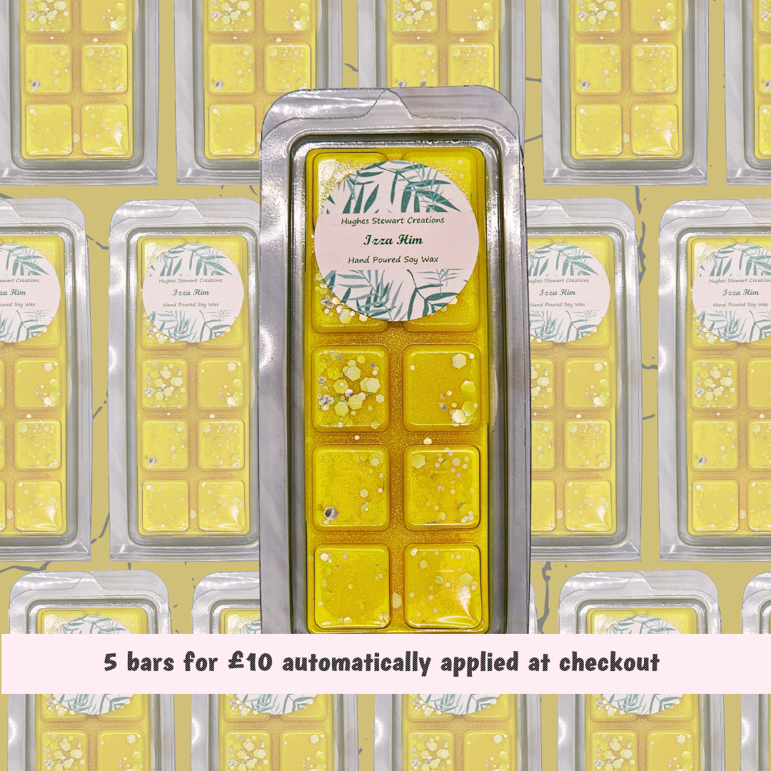 Izza Him Wax Melt - Male Cologne Dupe Snap Bar