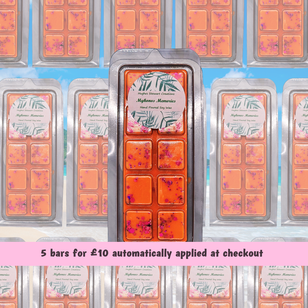 Mykonos Memories Wax Melt - Snap Bar