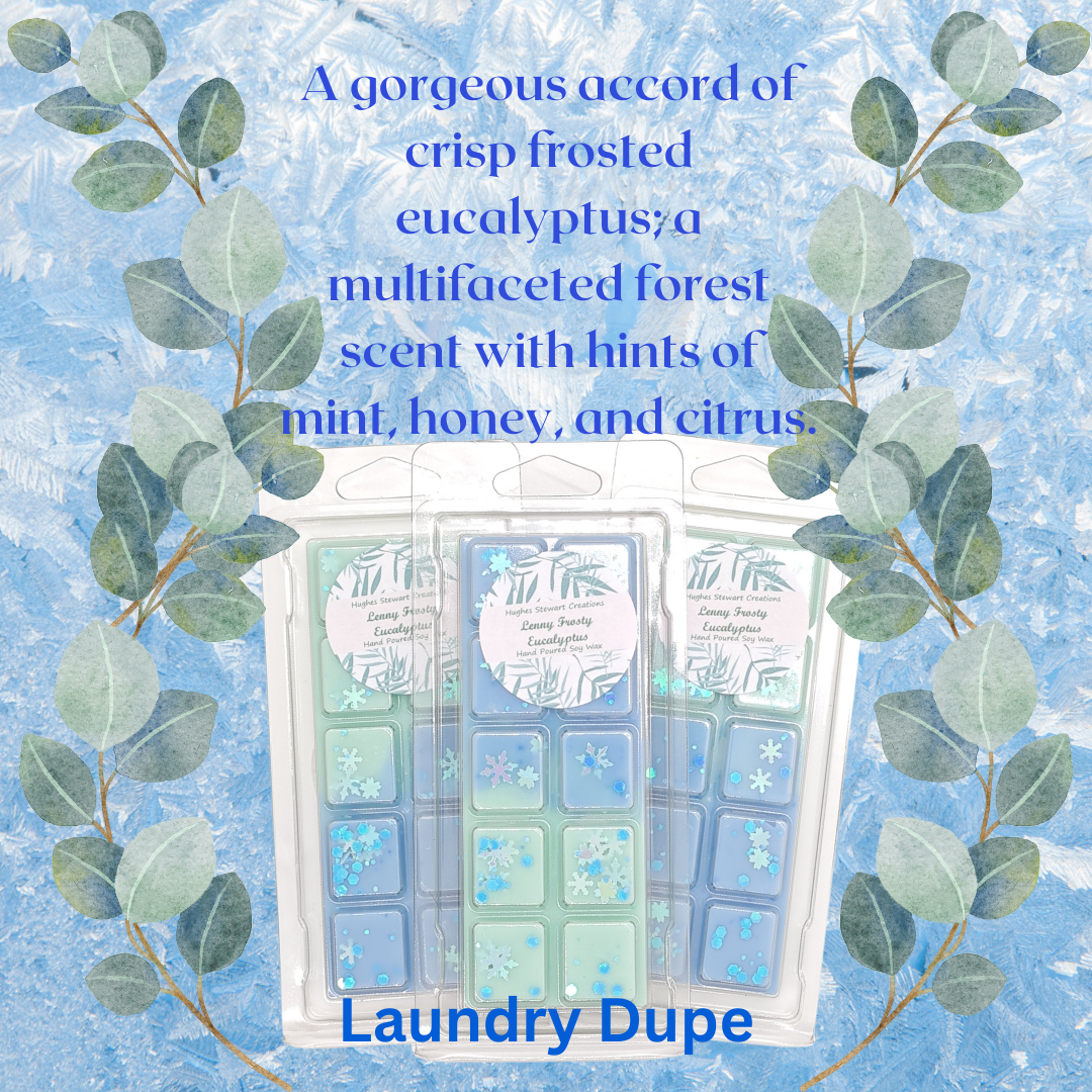 Lenny Frosty Eucalyptus Wax Melt - Snap Bar