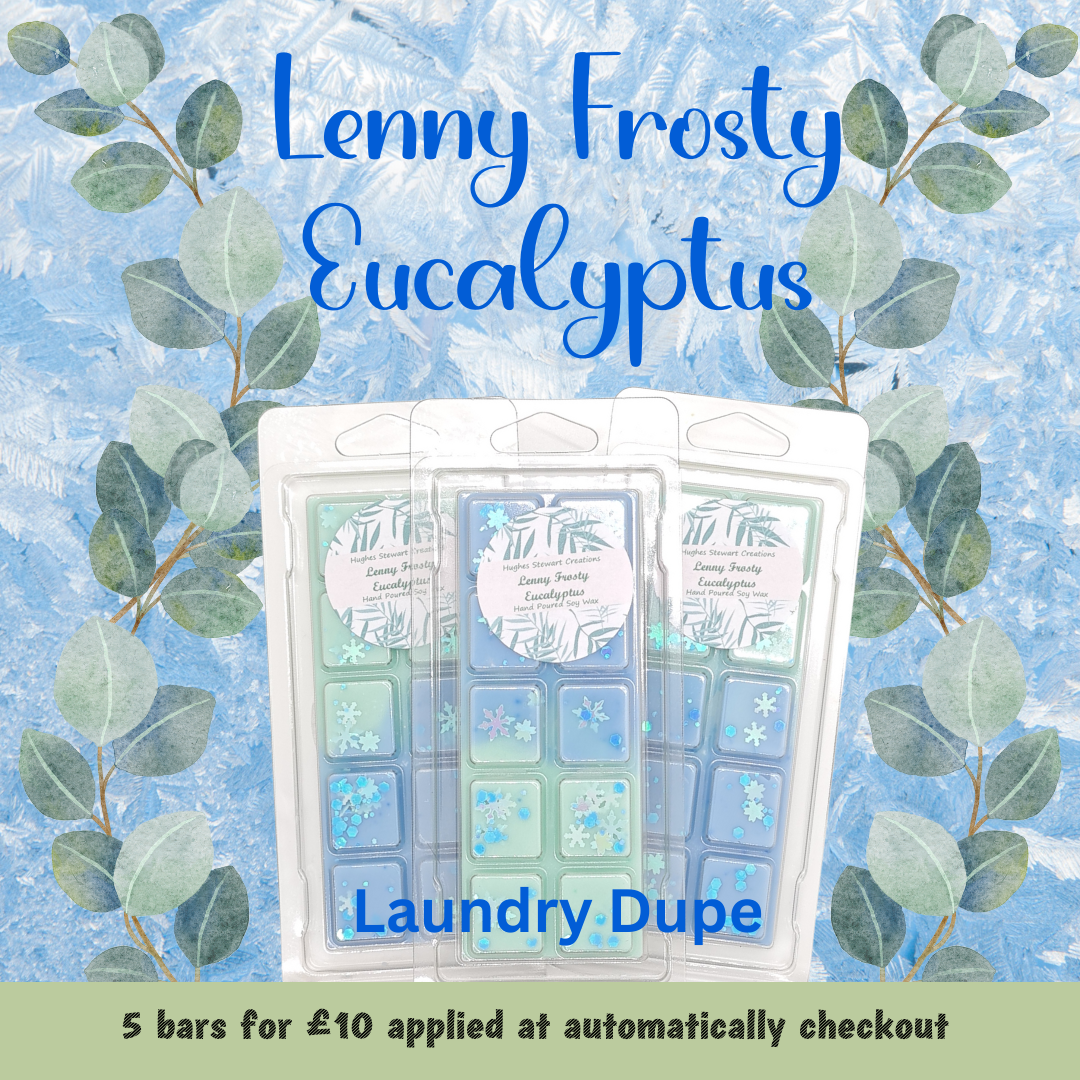Lenny Frosty Eucalyptus Wax Melt - Snap Bar